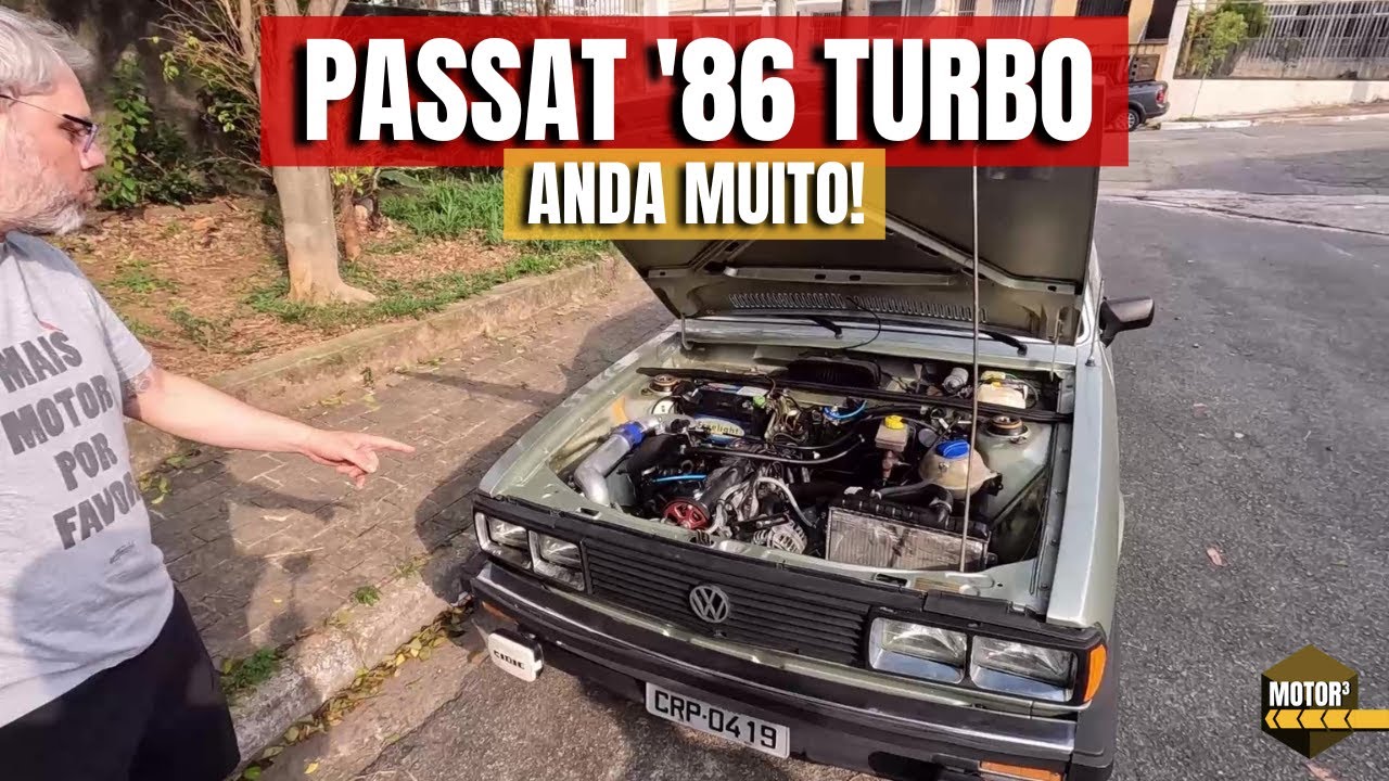 VW Passat Turbo 1986! O Passat do Alemão!