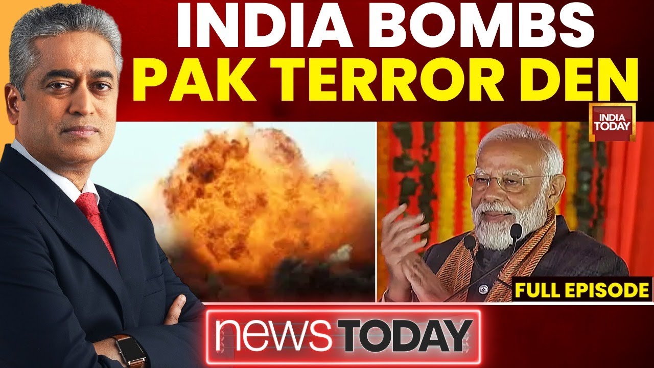 India Strikes Terror Camps in Pakistan's Punjab; Over 70 Terrorists Killed | News Today | Rajdeep