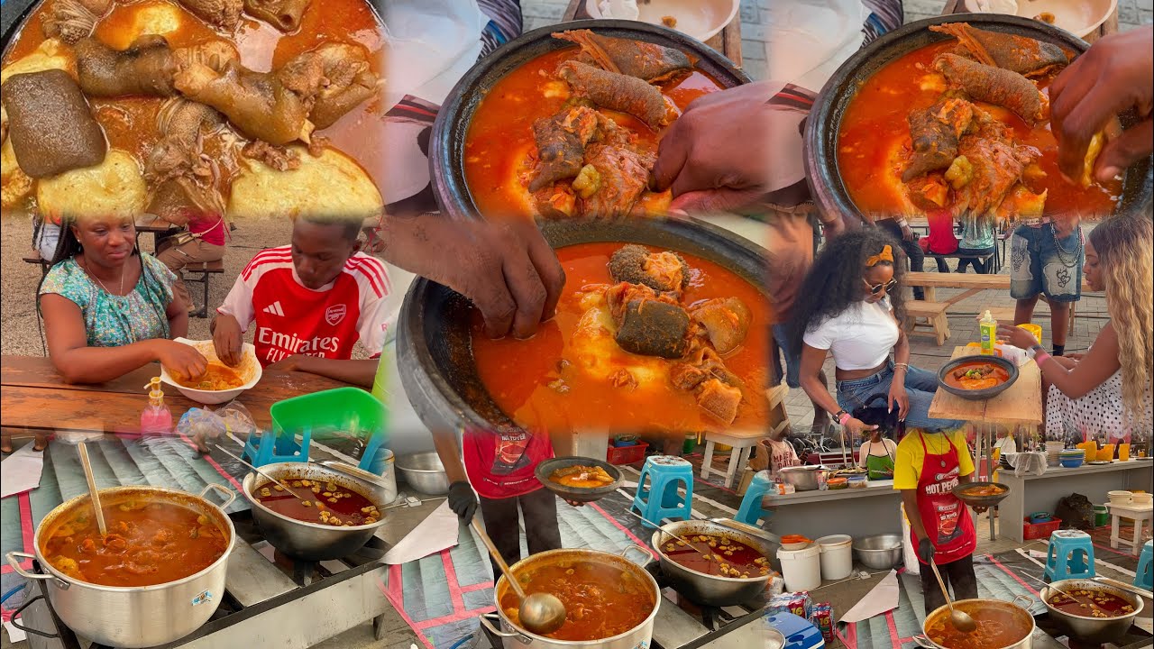 Крупнейшая в Гане вечеринка с перечным супом и фуфу в 2026 году 🍲🔥 | Представители диаспоры отрыв...