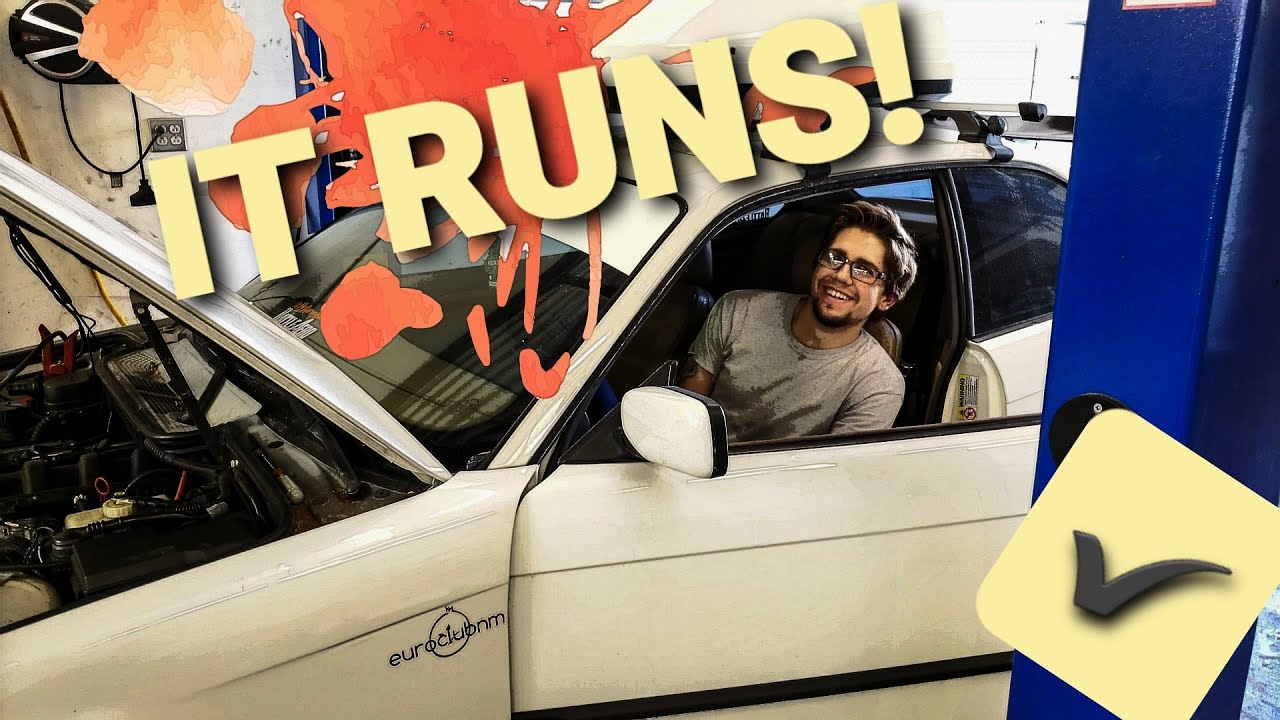 BMW MISFIRE AND VACUUM LEAK FIND AND FIX