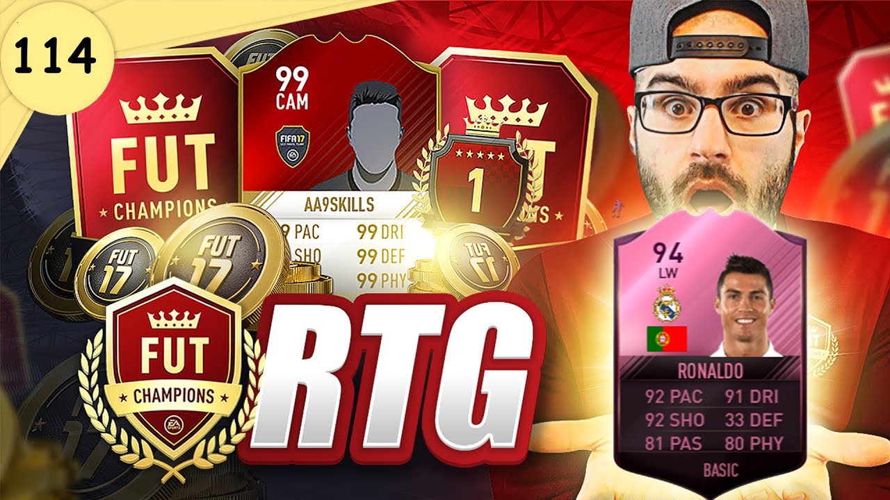 Боже мой, у нас есть Криштиану Роналду! Путь к чемпионам Fut, FIFA 17 Ultimate Team #114