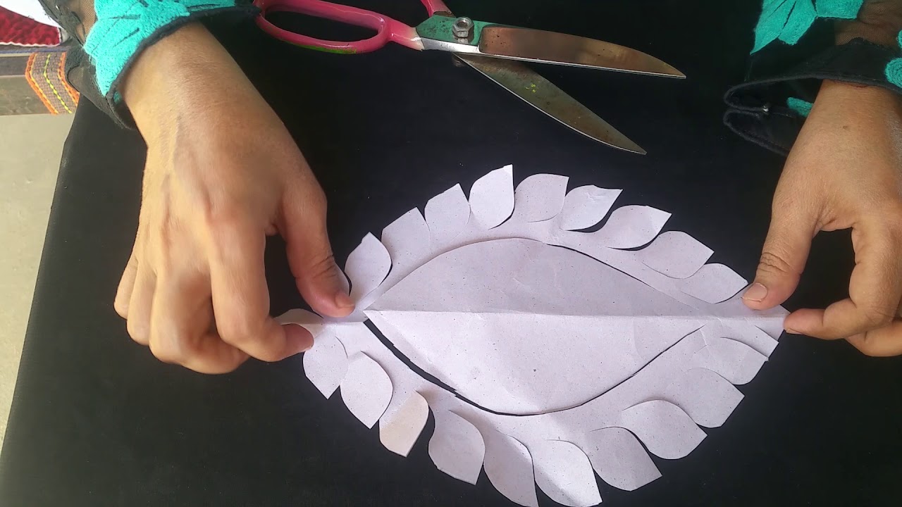 How to cut applique/tuk design for shirts
