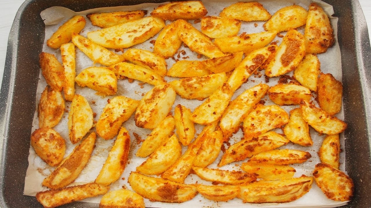 HRSKAVI KROMPIR PRILOG - Recept iz rerne brzo i lako.