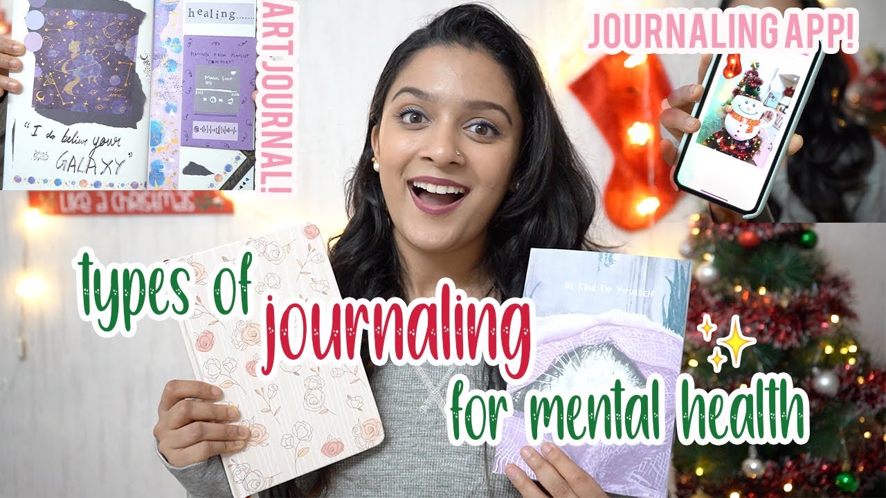 types of journaling you MUST try | *free* gratitude app 😍| manifesting, art journal spreads & more