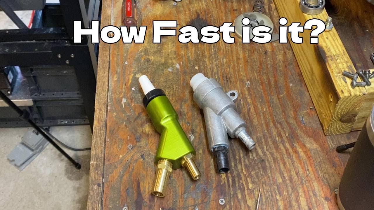 HTMR Vapor Blast Gun - Super Fast or Not? Let's find out!