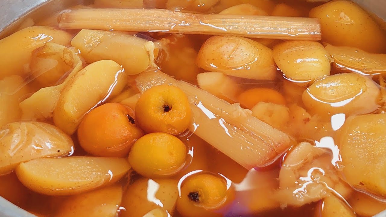 PONCHE DE FRUTAS NAVIDEÑO