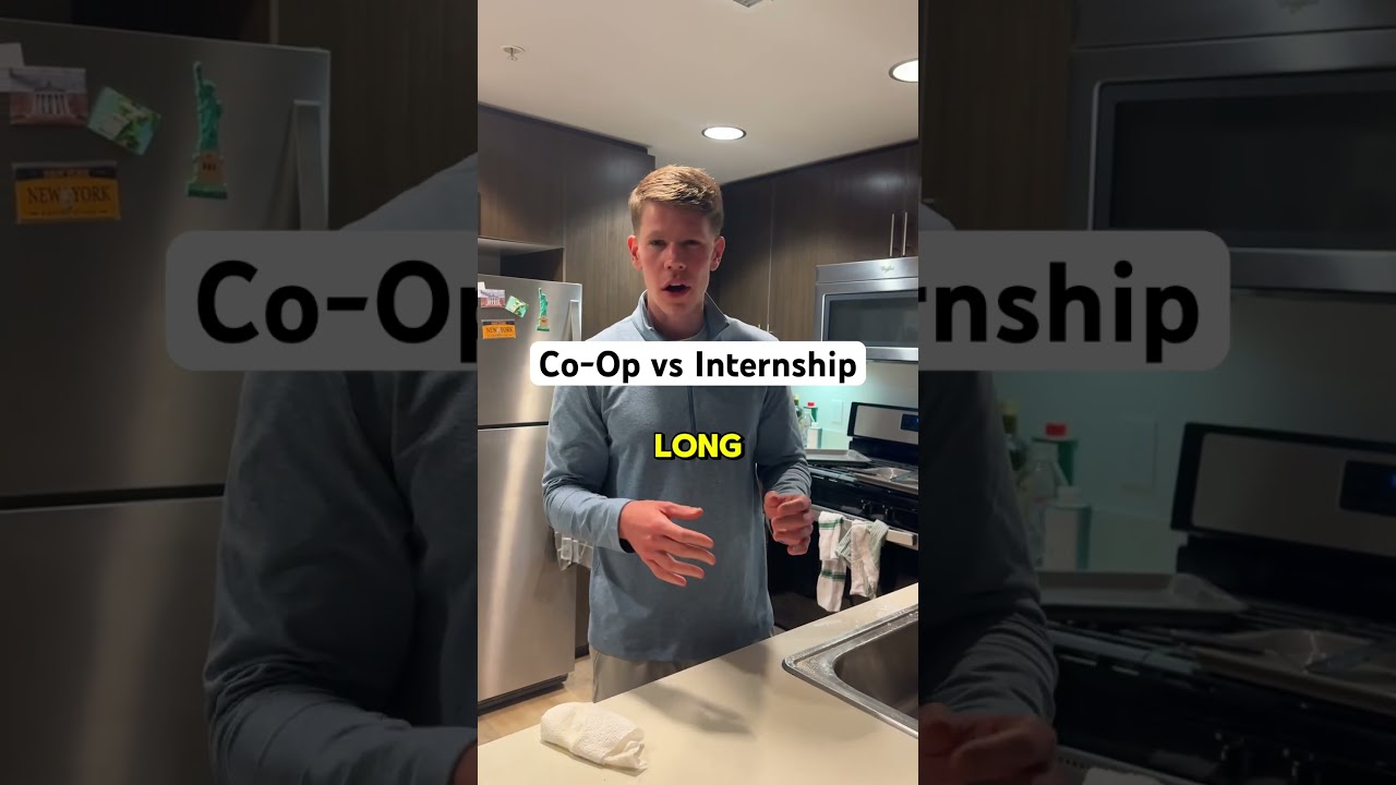 Co-Op vs Internship: What is the difference between a co-op and an internship