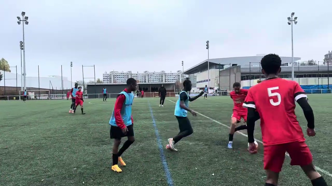 ESP - Creil (U18 amical) - 2eme mi temps 