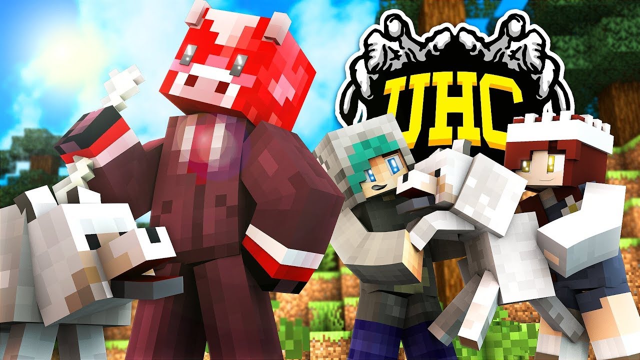 The CUTEST WOLF PACK! - Minecraft Cube UHC Season 21 - Ep.5
