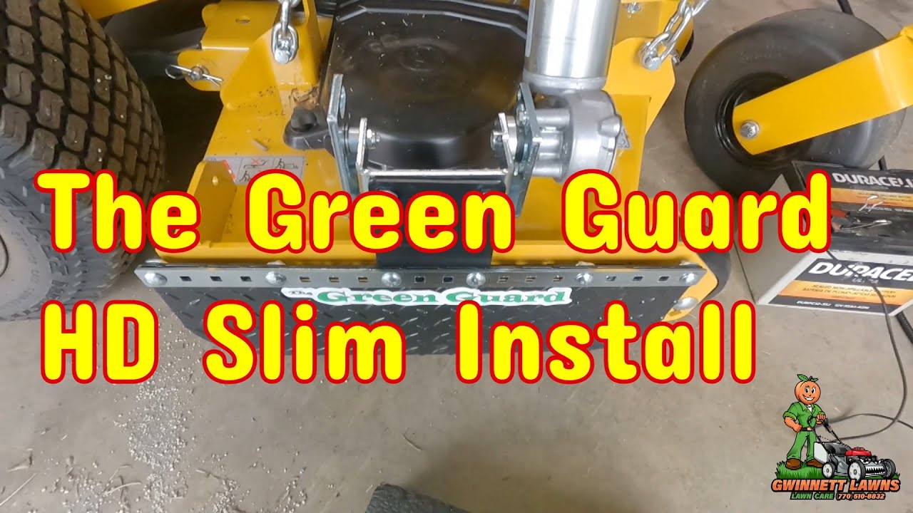 The Green Guard HD Slim Motorized Chute Blocker Install