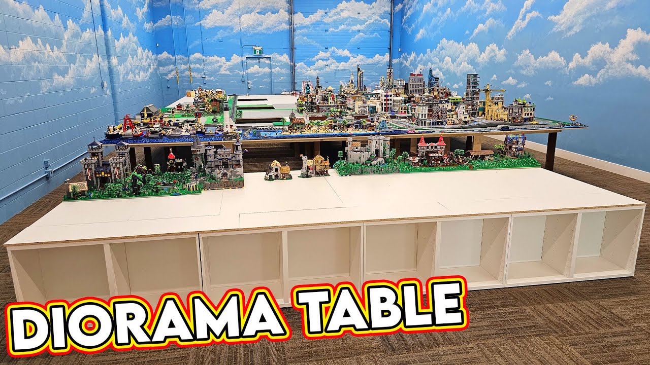 Обновление LEGO Studio | Завершение работы над столом-диорамой!