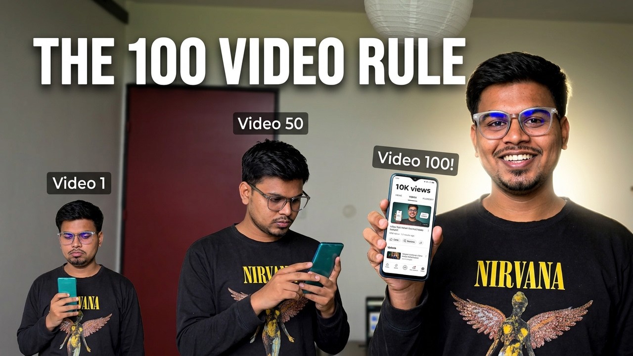 Post 100 YouTube Videos - Until Then, Don’t Expect Anything