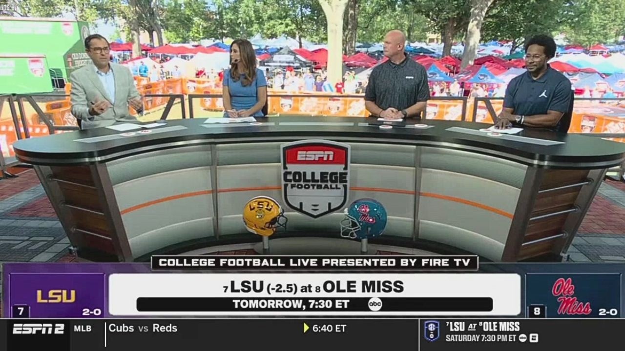 College Football Live Full Show | ESPN break down CFB week 3: LSU,Ole Miss,Clemson,SMU,Alabama....