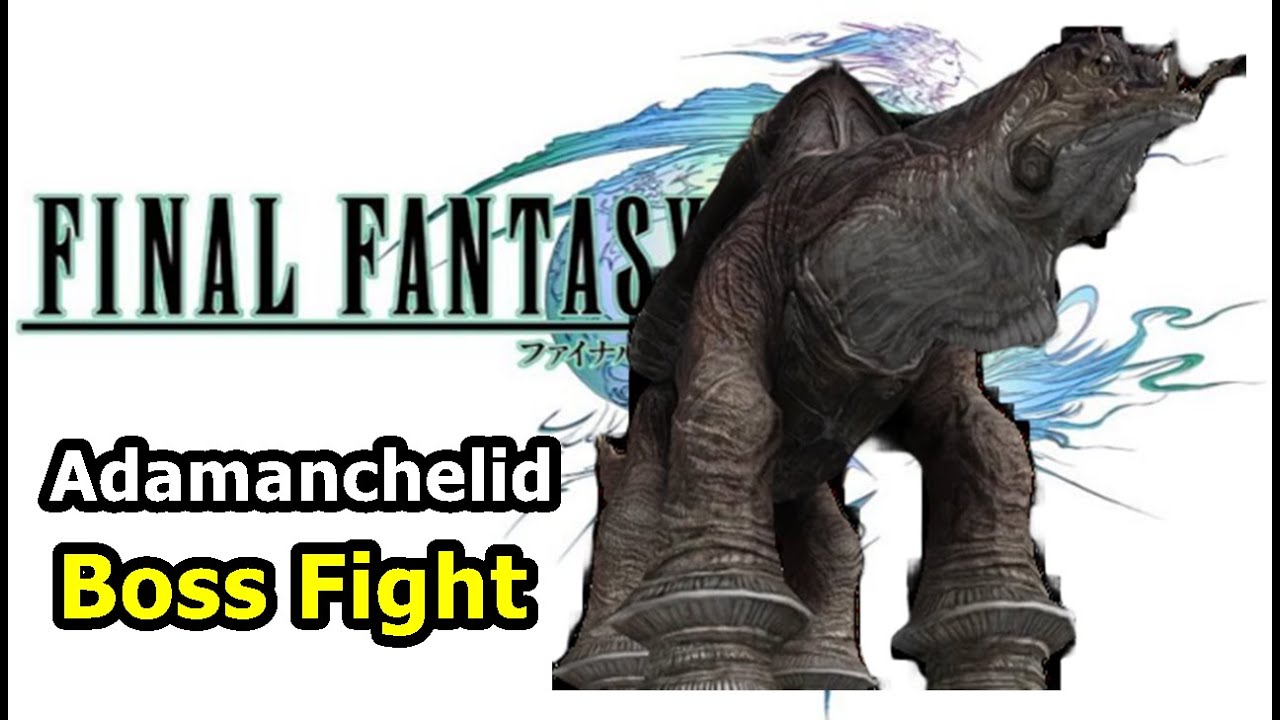 Final Fantasy 13 - Adamanchelid Boss Fight