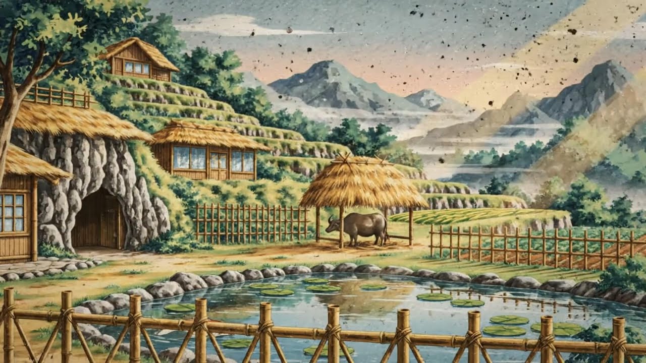A Simple Family Life Surrounded by Nature — Ghibli Silent Days