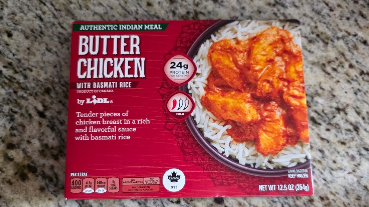 Lidi Butter Chicken Review #indianfood #lidi #butterchicken 