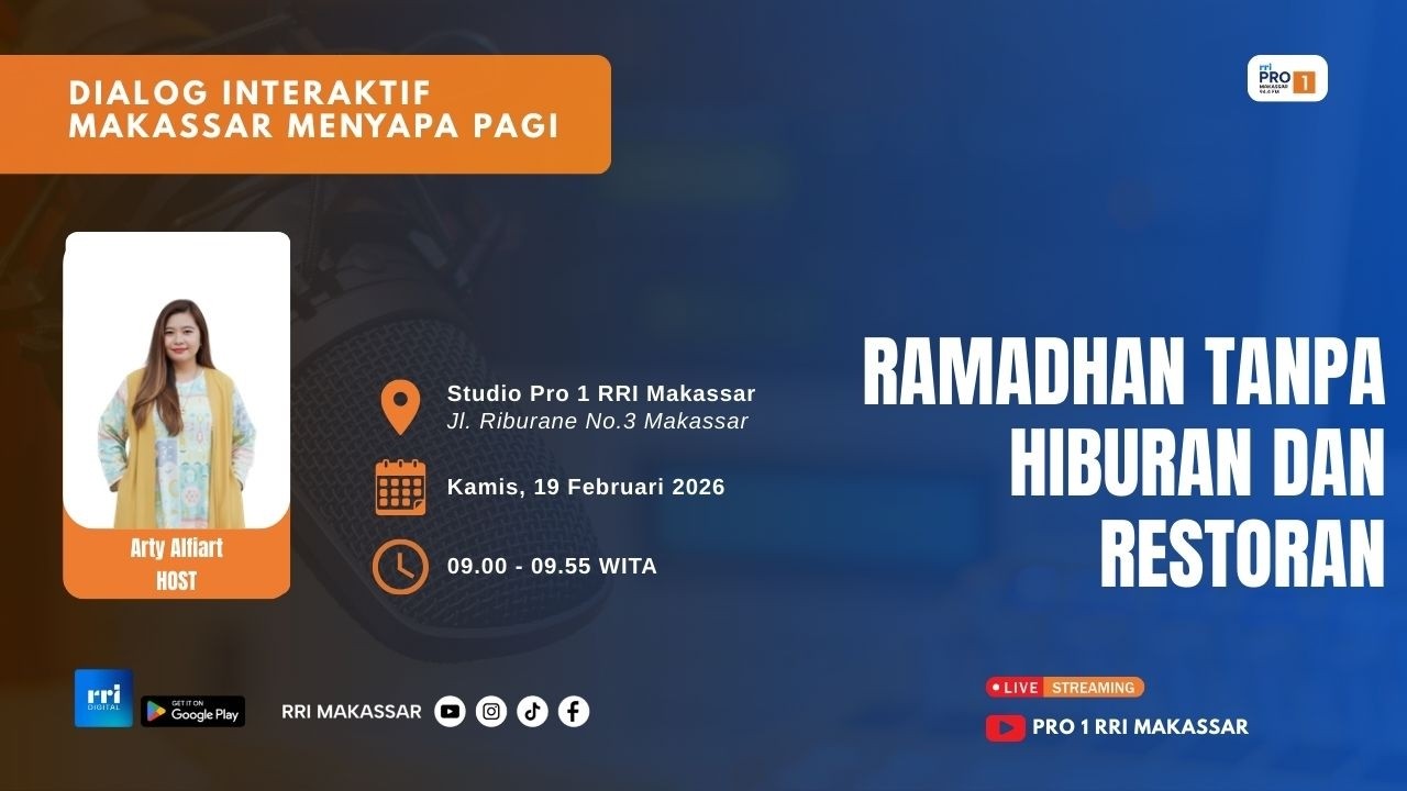 Ramadhan Tanpa Hiburan dan Restoran  ||  Kamis, 19 Februari 2026