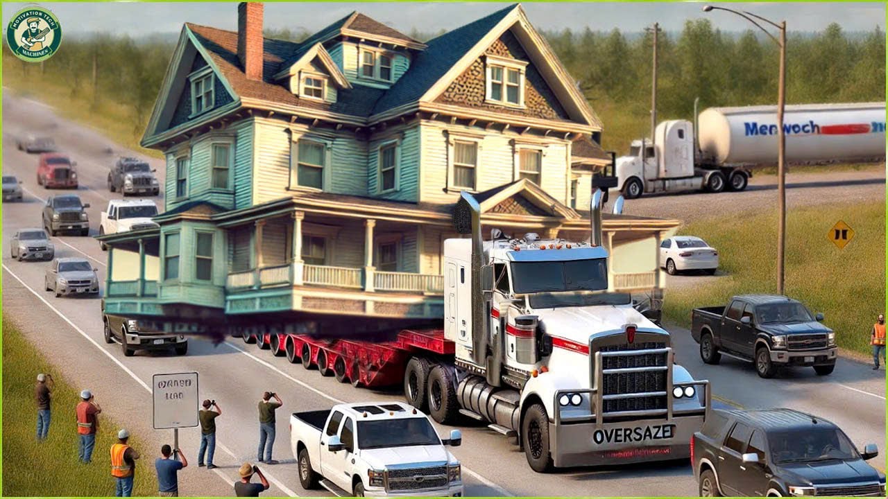 Transporting Extremely Large Oversized Trucks, Rxotic Heavy Equipment | Heavy Machine Moments
