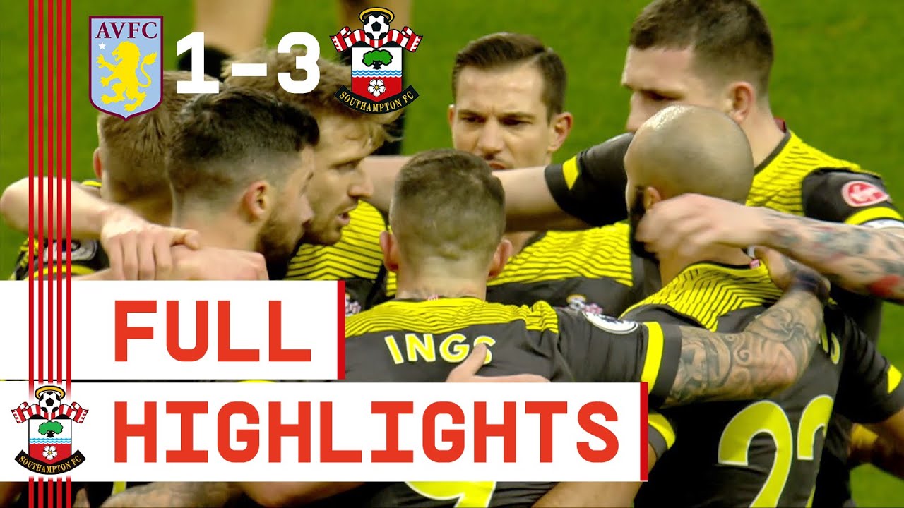 HIGHLIGHTS: Aston Villa 1-3 Southampton | Premier League