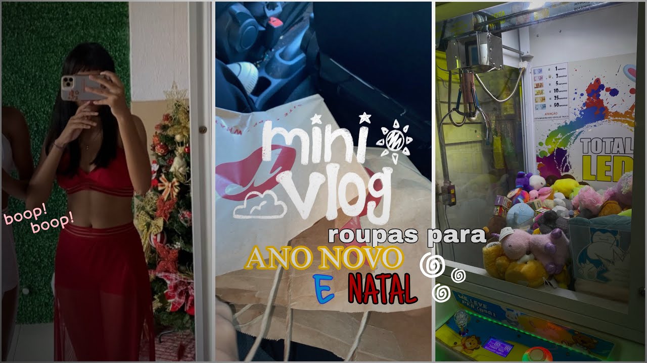 VLOG - COMPRAS PARA FINAL DE ANO | 🪩🎉🥂