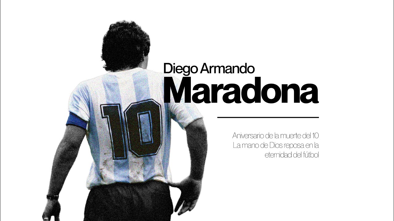 Diego Armando Maradona - Hace 5 años del adiós del Dios