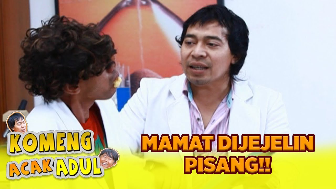 BUAT EXPERIMENT🤣🤣 KOMENG MASUKIN PISANG KE MULUT MAMAT😩 | KOMENG ACAK ADUL