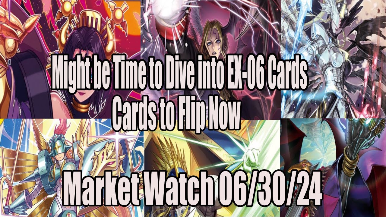 It might be a great time to Snag Ex-06 cards! Cards to Flip for Gains | Digimon Card Market