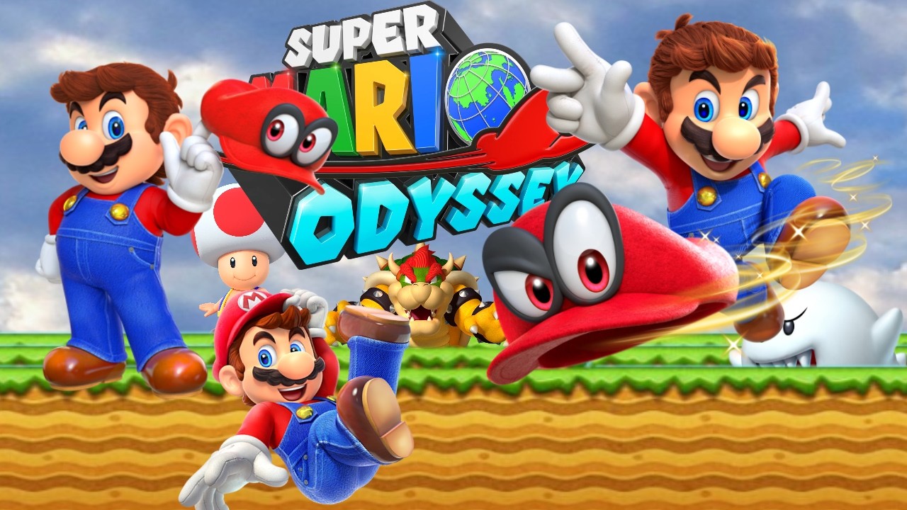 JOGUEI MARIO ODYSSEY!!!!!!!!!!!!!