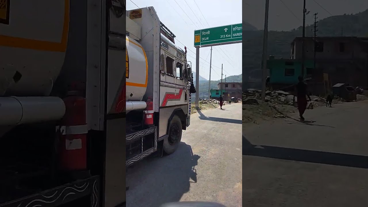 #travel dev prayag in mansoon  by car 🚗#trending  #viral#sangan sanan