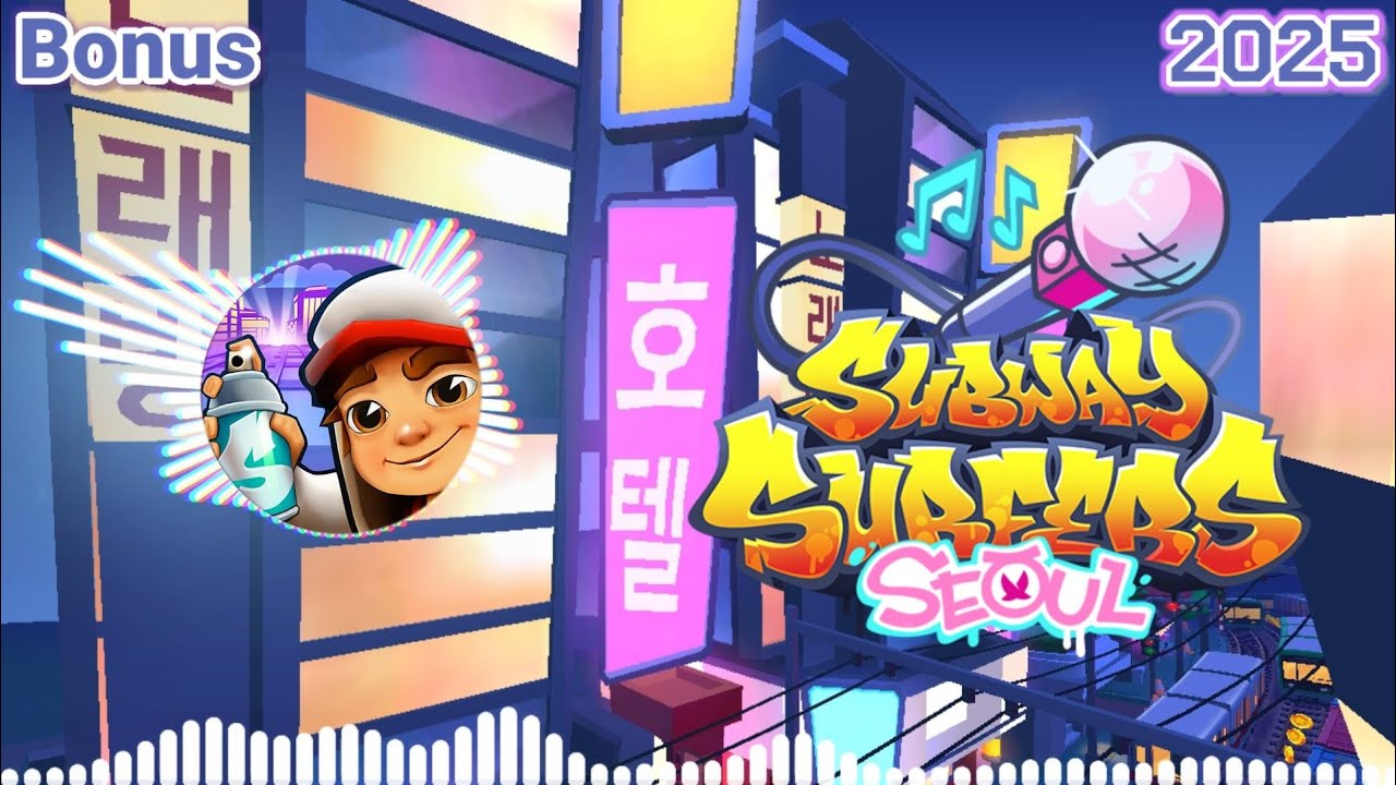 Subway Surfers ENERGIZE SEOUL 2025 (Instrumental Version) Soundtrack [OFFICIAL]