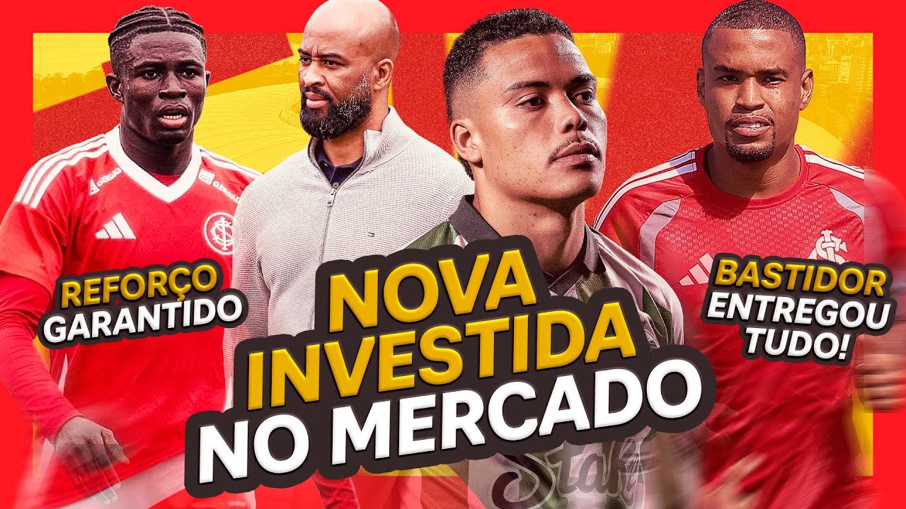🔴⚪️ #INTER: PACOTE DE JOGADORES POR REFORÇO | CONTRATAÇÃO CONFIRMADA NO EXTERIOR | ALERRANDRO JOGA?!