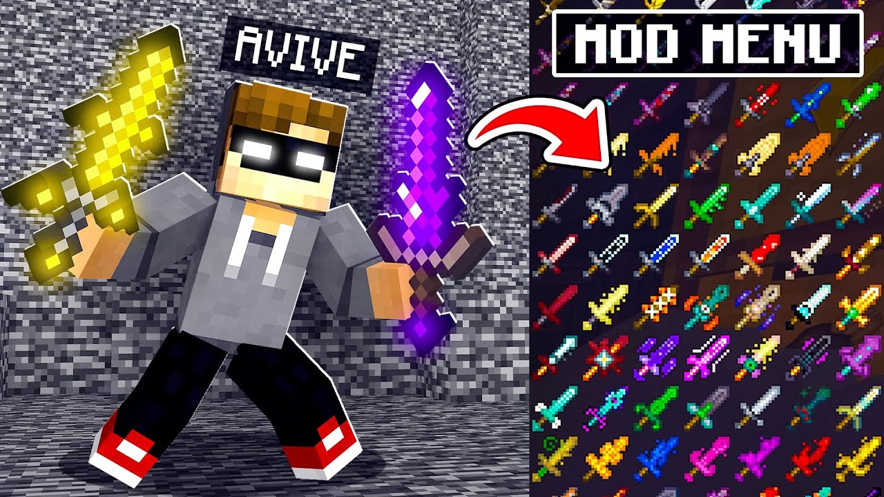 Ich CHEATE mit VERBOTENEN MOD MENU in MINECRAFT BED WARS! 😂