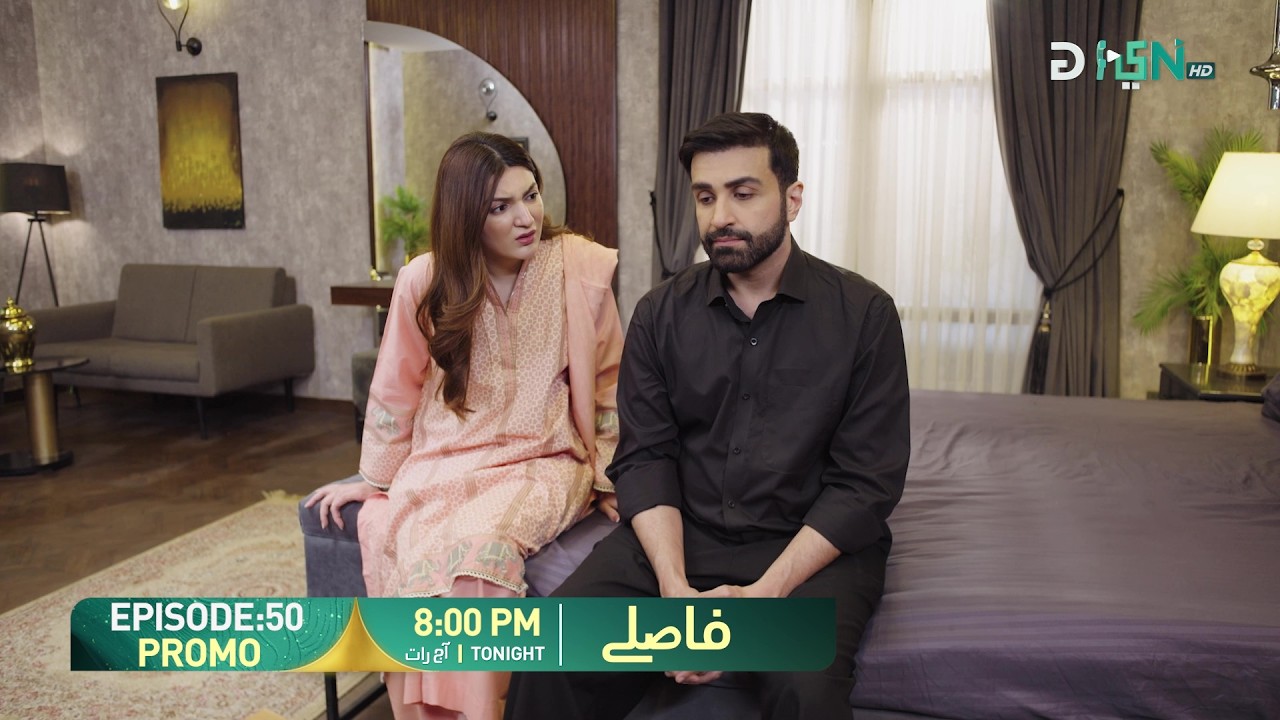 Faaslay Episode 50 Promo | Tonight at 8:00 PM | Ali Ansari - Saboor Ali | Only On Green TV