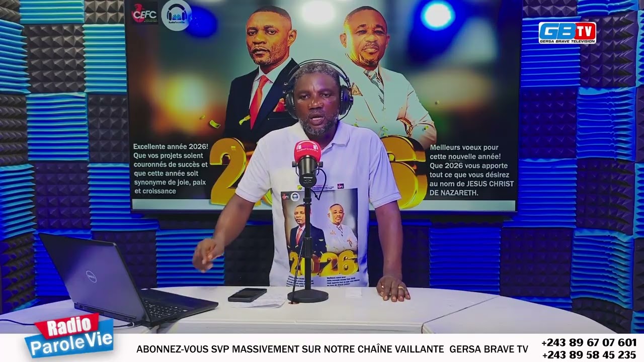 🎧 MARDI 17/02/2026 RADIO PAROLE VIE AVEC PASTEUR PRINCE MAVUBA