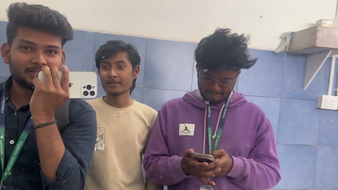 Kannada daily vlogs || Nanna friends doing my project guys || #presidencyuniversity 