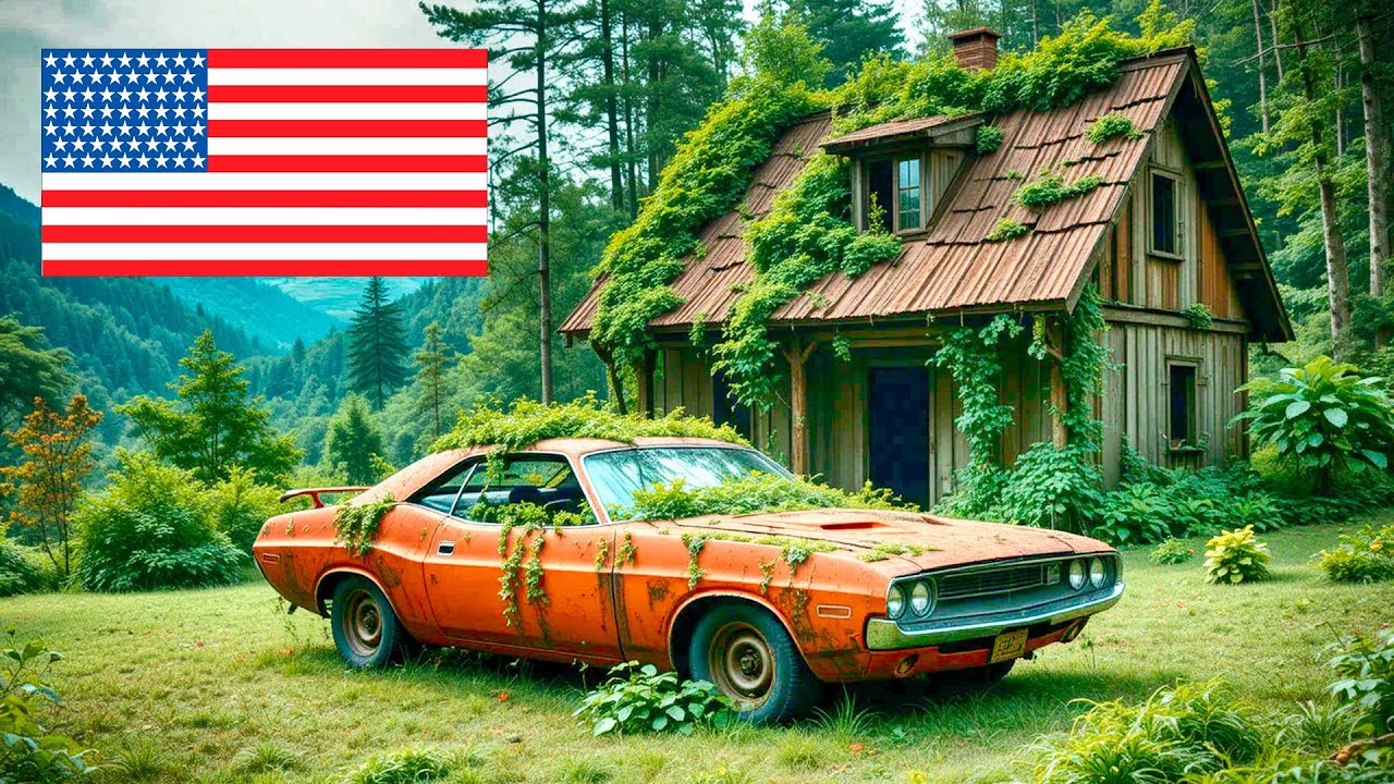 Million-Dollar American Muscle Cars Rotting Away – Junkyard Finds You Must See! Old American cars