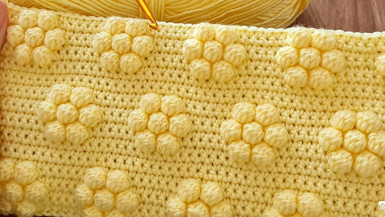 Wow, super easy eye-catching Crochet sewing baby blanket Bag knitting pattern