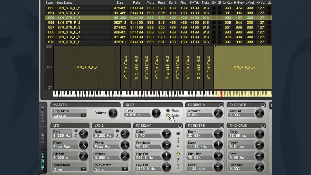 Directwave - The Program Tab