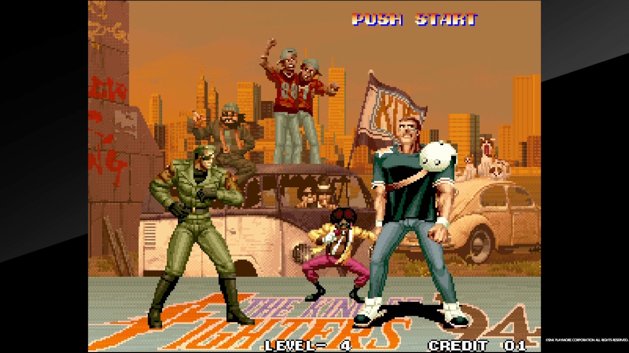 kof94　ハイデルンのみでクリア