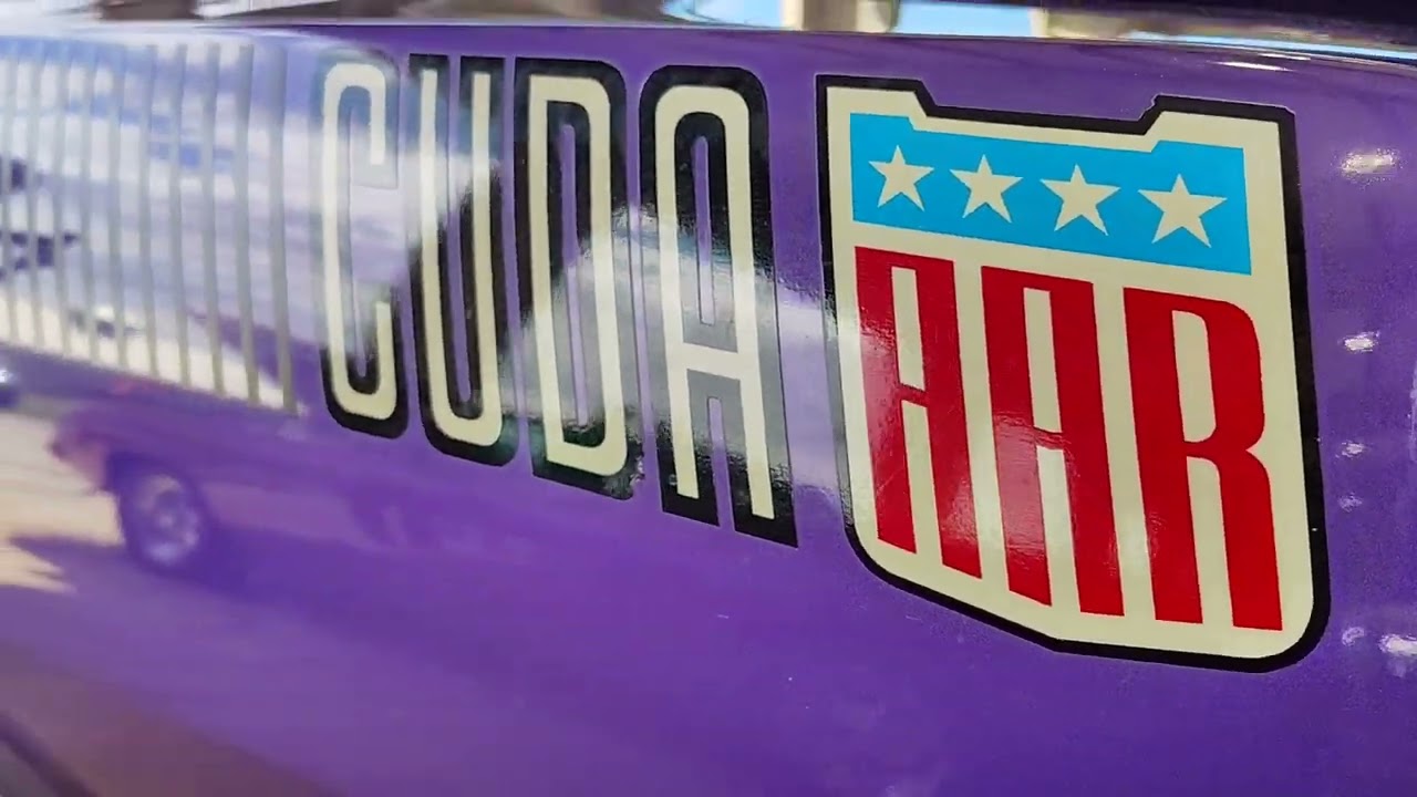 70 AAR Cuda, all original paint survivor, Plum crazy/in violet, 340-6, immaculately preserved 💯🏁🔥🇺🇸