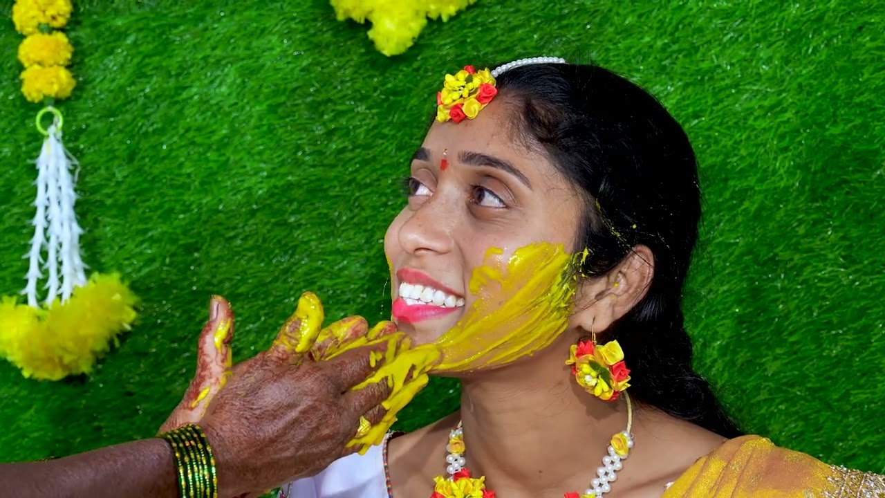 Bride Haldi Makeup Full-NavyaNaresh