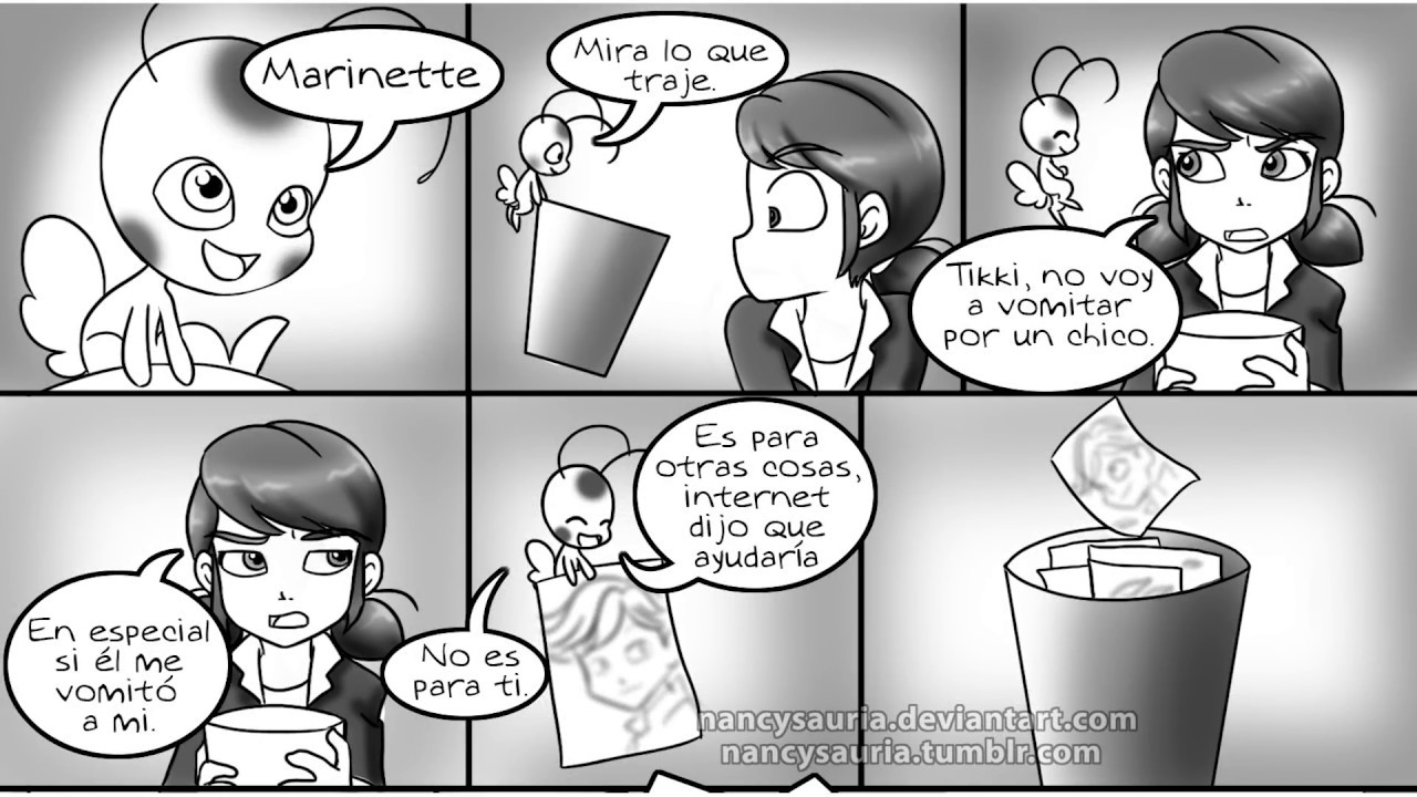 Primera cita Adrinette Comic Ladybug Parte 3