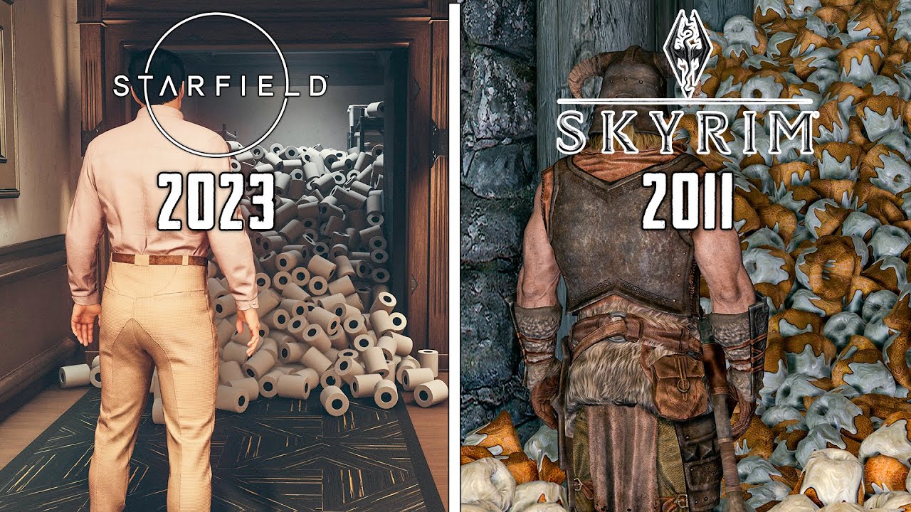 Starfield vs Skyrim