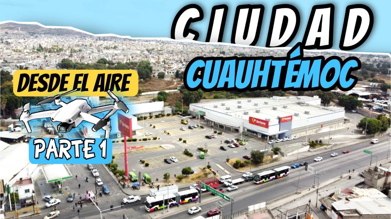 DJI Mini 2 - CIUDAD CUAUHTÉMOC ECATEPEC DESDE EL AIRE PARTE 1 LABORATORIOS - LUIS CASTILLO BLOGGER