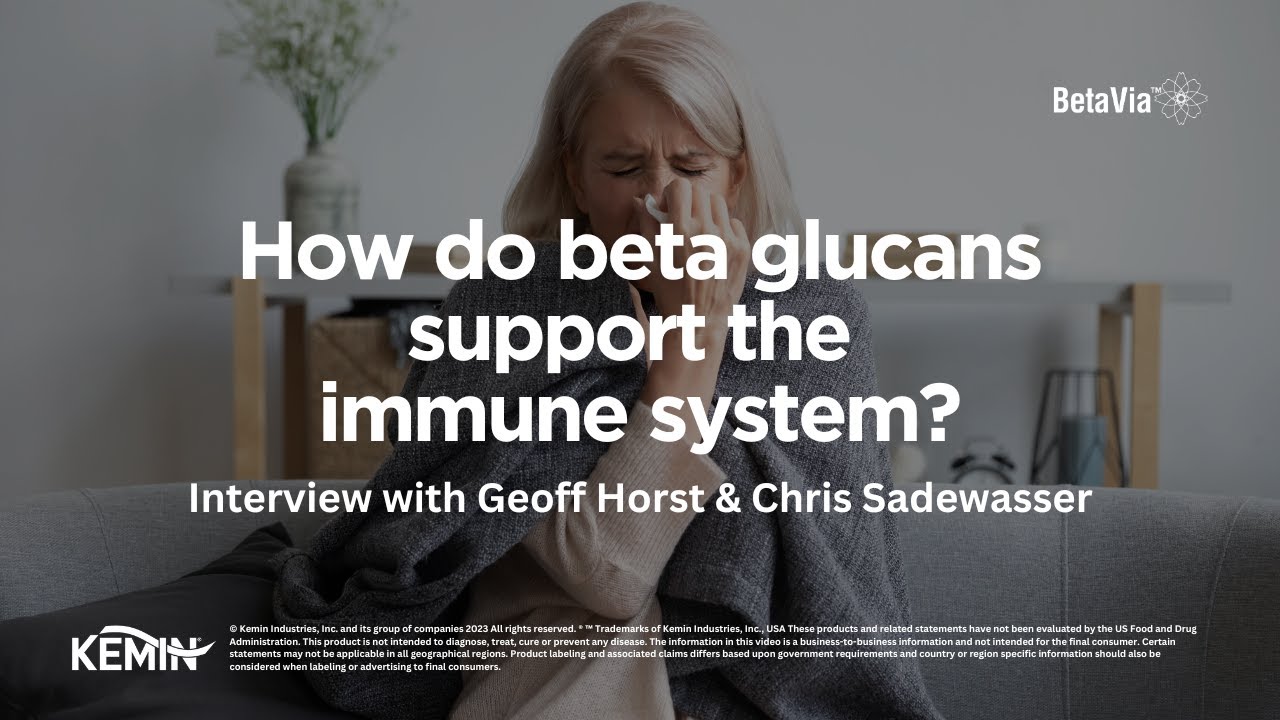 How do beta glucans support the immune system?