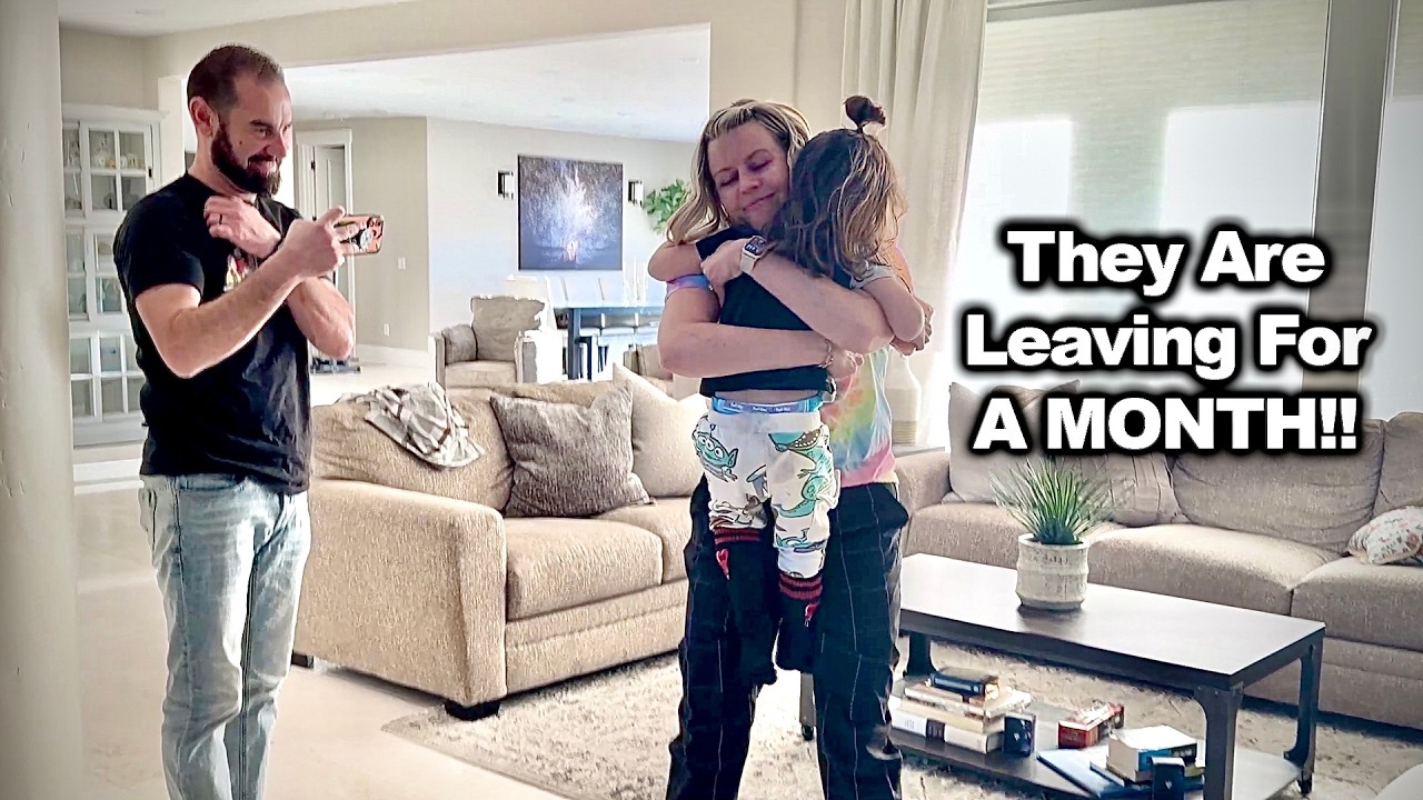 Saying Goodbye For a Month!!