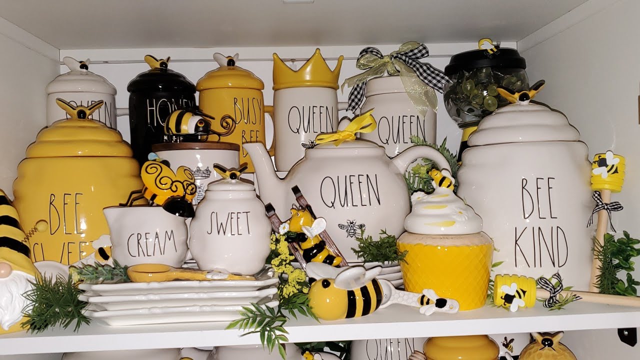 My Rae Dunn Bee Collection