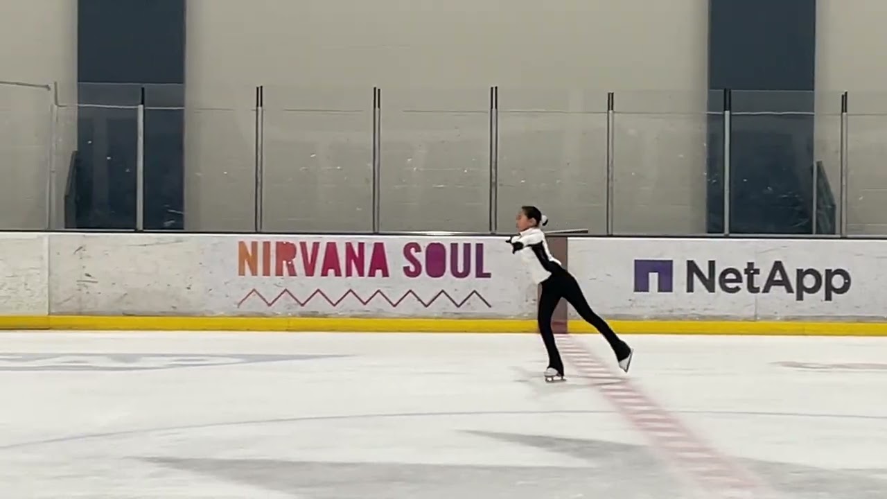 Alice Yu Bronze Skating Skills test