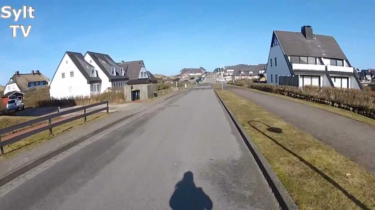 Strand-Radweg von Westerland nach Wenningstedt