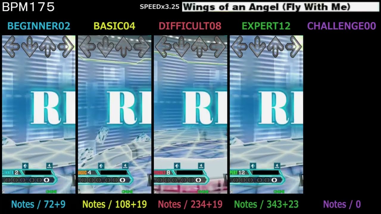 DDR / Wings of an Angel Fly With Me - SINGLE (DanceDanceRevolution X3)